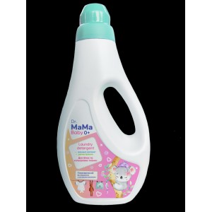 Hipoalerginis skystas skalbiklis "Dr. MaMa Baby 0+" vaikų patalynei ir rūbams 1000ml